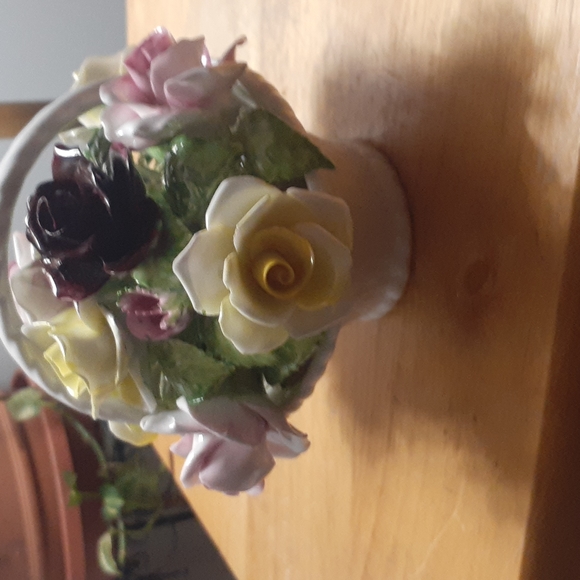 H B Radnor bone China Flower Basket - Picture 3 of 8